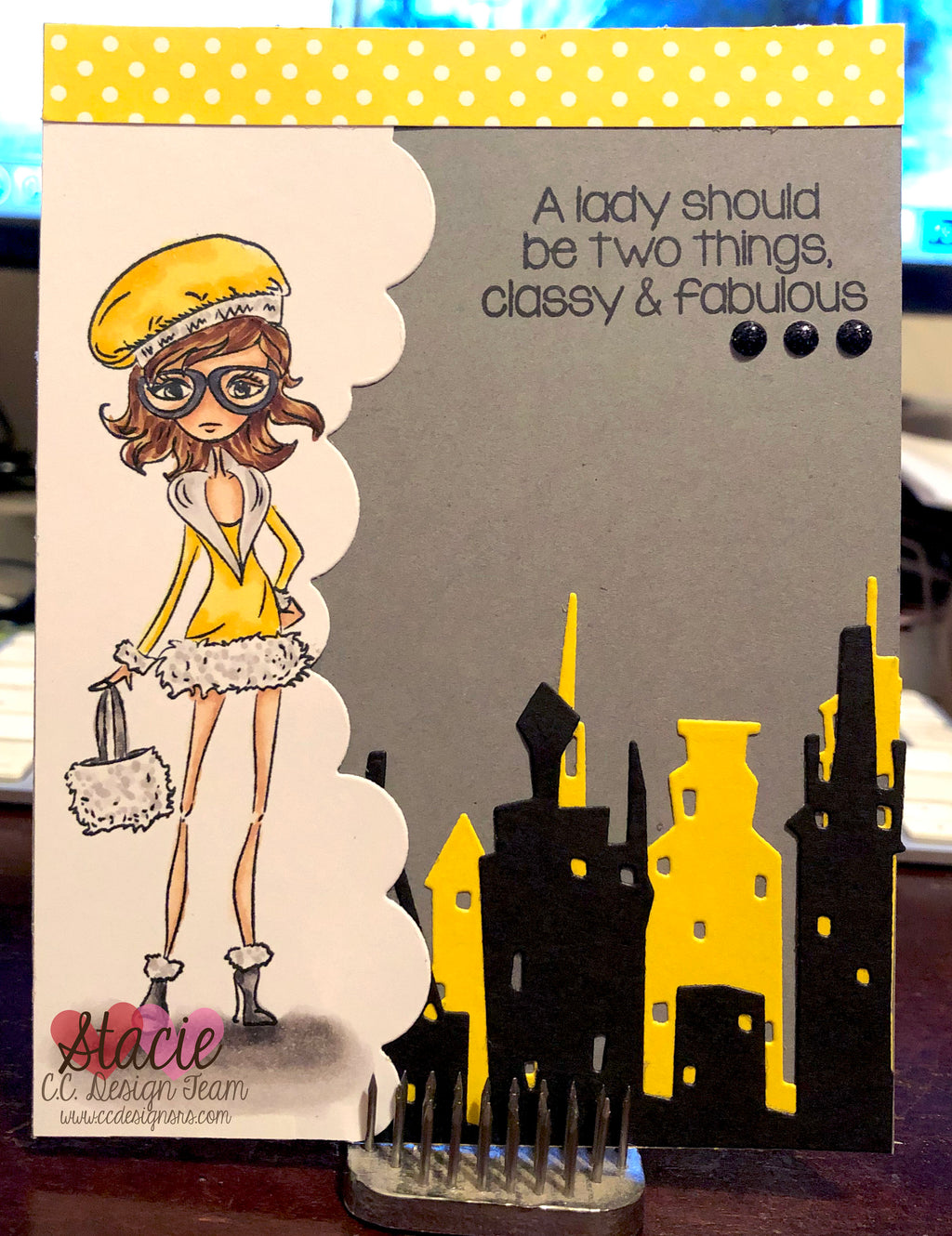 Eloise Rubber Stamp